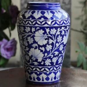 Jaipur Blue Pottery Vase
