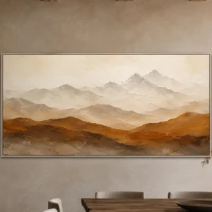 Teracota Landscap Painting